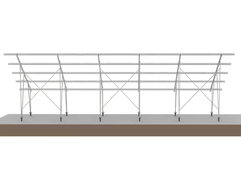 Solar brace rail